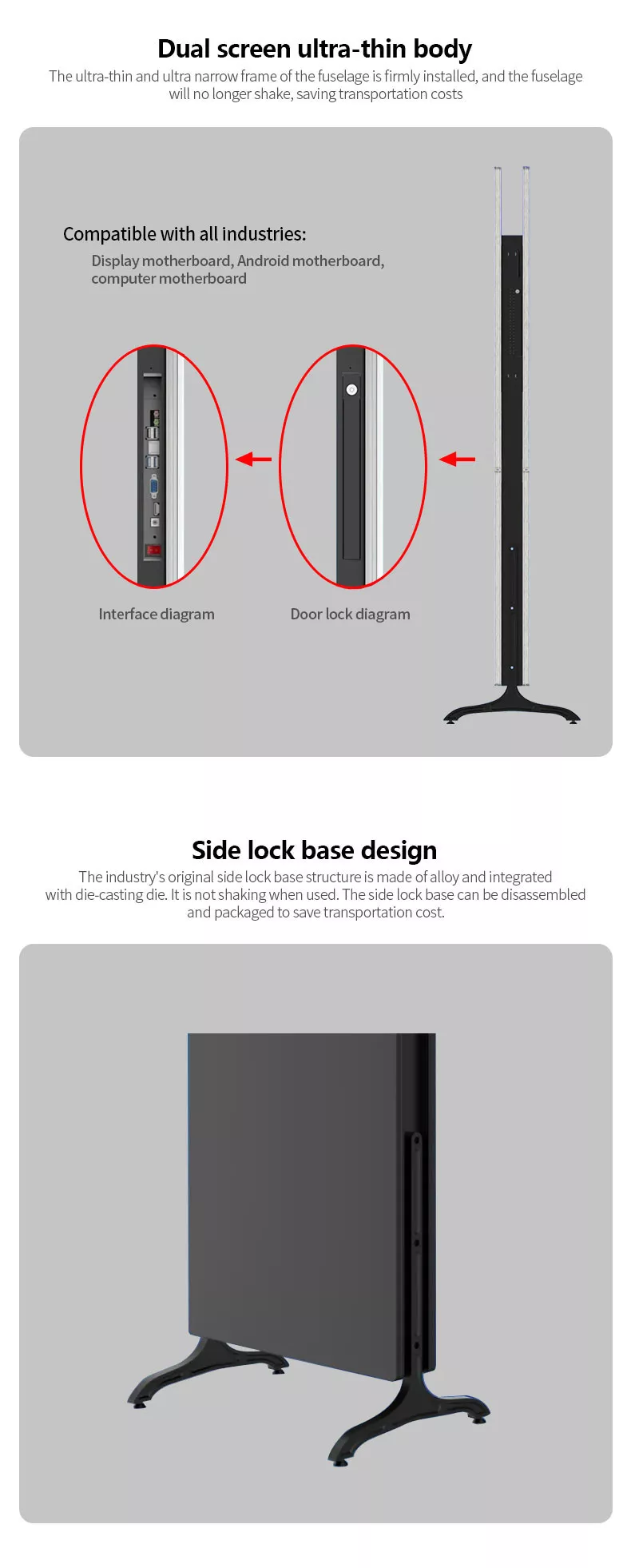 Двойной Signage 55