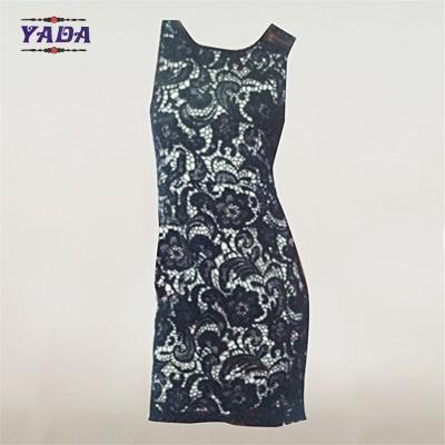 Элегантная кружевная ткань последний шаблон 2018 модная одежда женщины модные дамы западные сексуальные ночные платья сделаны в Китае
