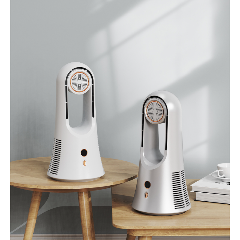 English Operating Language USB Powered Desktop Fan Large Wind Aromatherapy Leafless Fan