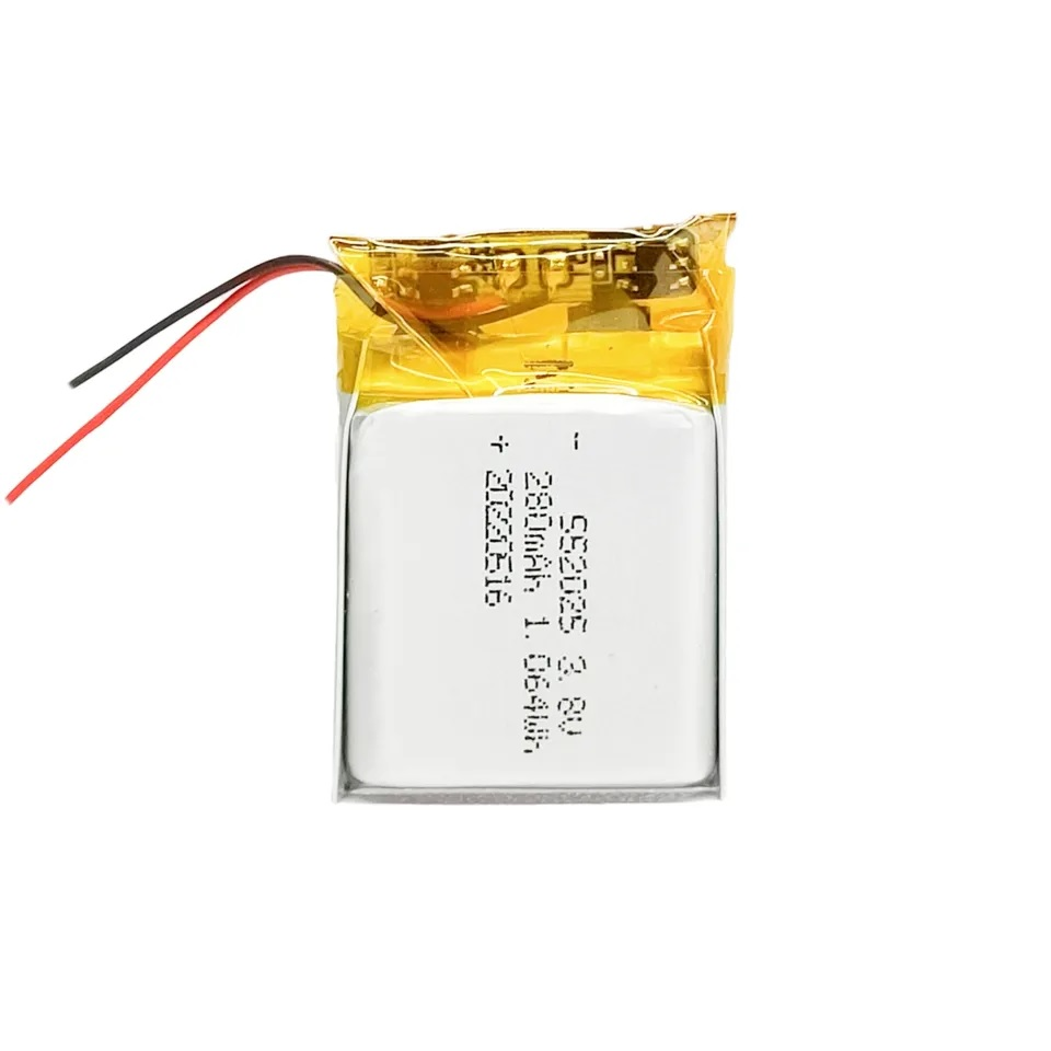 552025 Ли-ионные батареи 3.8В 280mAh Липо батареи для цифровых часов