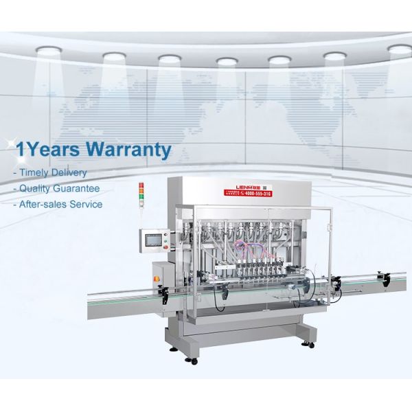 Automatic shampoo filling machine