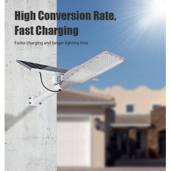 120° Beam Angle Commercial Outdoor Solar Street Light System 10w 20w 30w 40w 50w 100w
