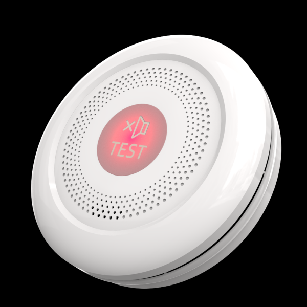 Advanced Photoelectric Smoke Alarm Device EN14604 SGS Tested Professional OEM Supply