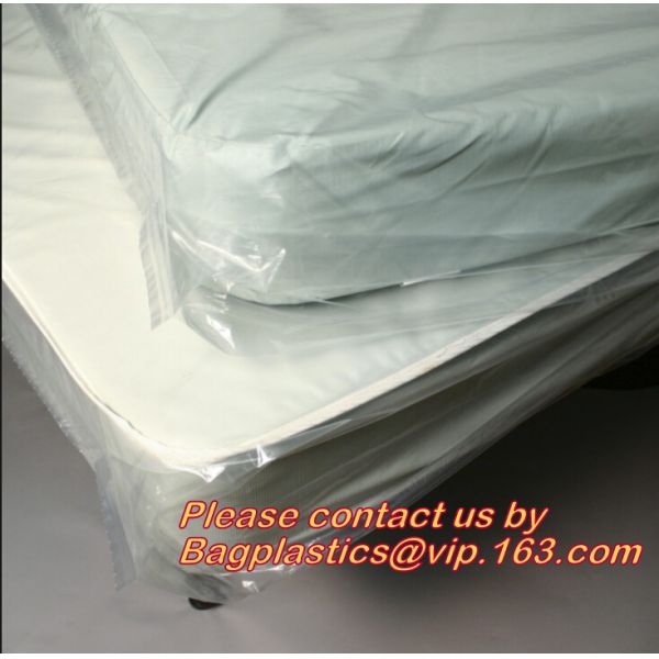 Plastic Mattress Protector Bag or Sofa Cover For Storage ,Moving, High tensile strength matress packing bags