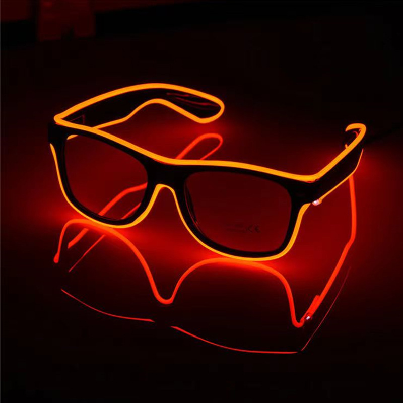 Светящиеся очки жалюзи светящиеся солнцезащитные очки для вечеринки барный флеш светодиодный свет игрушки легко