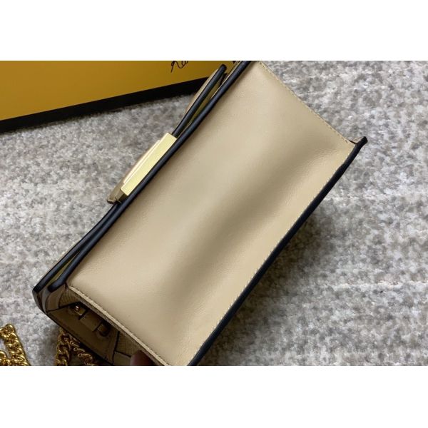 Baguette Bag Classic Luxury Cross-Body Bag Embroider f letters Pattern Underarm Bag