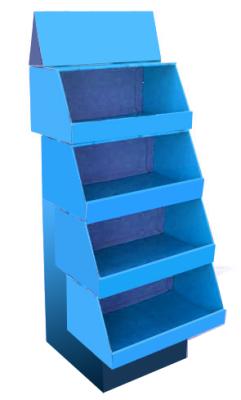 1 shelf green wire counter display rack
