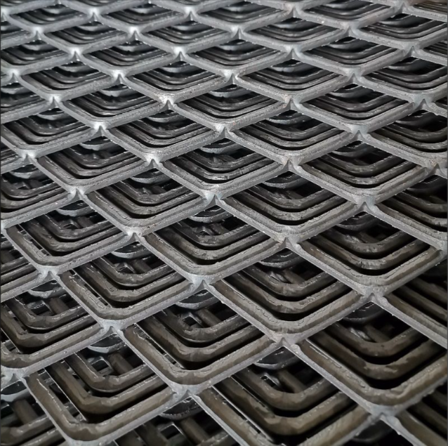 Perfect for Decorative Fencing and Protective Barriers Expanded Metal Mesh