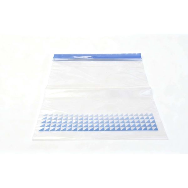 PE Food Grade Biodegradable Double Zip Lock Custom Printed Large Plastic Ziplock For Fruits and VegetablesStorage Waterproof