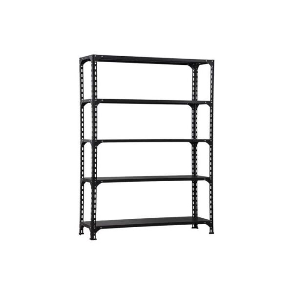 Light Duty 4 Layers Slotted Angle Shelving Powder Coated Surface
