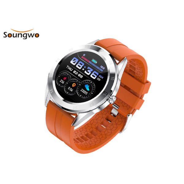 1.54 Inch Full Touch Fitness Smartwatch Full Touch Fitness Tracker 200mAhWith Weather Push