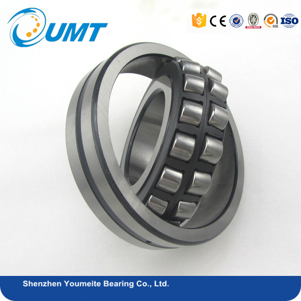 22208 Split Spherical roller bearing with brass steel cage / high precision ball bearings