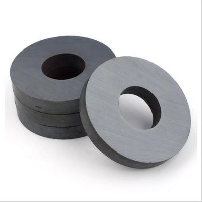 Y30 Ceramic Ferrite Magnets Ferrite Ring Magnets Industrial High Tensile Strength