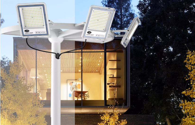 AC 110V 220V Outdoor LED Flood Lights IP65 Waterproof Die Cast Aluminium PC Lens