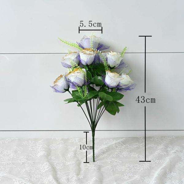 Home Decoration Flowers Durable Artificial Flowers for Indoor and Outdoor Decor