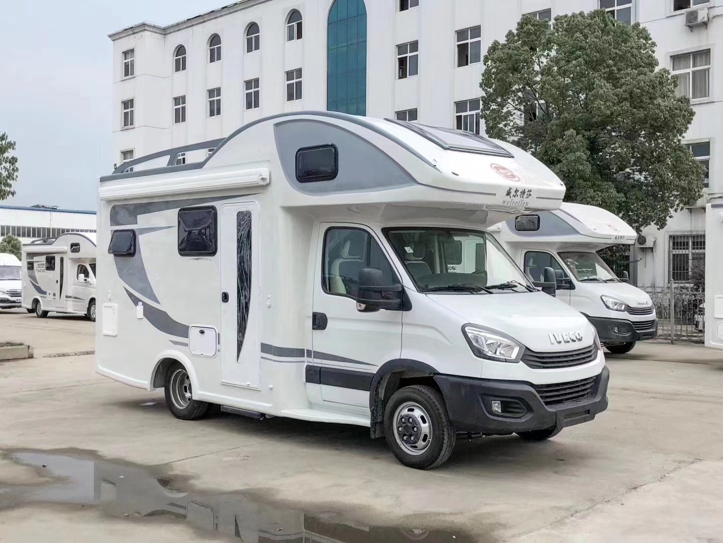 IVECO Автомобили Караван с алюминиевой рамой и прочным автодом