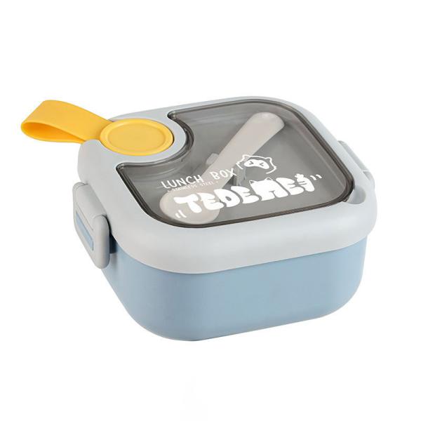 Caixa de almoço Bento Metal 304 de aço inoxidável Set de talheres portáteis