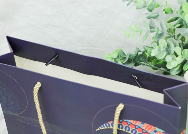 Бумажные мешки 250 ГСМ Эко, белый бумажный мешок картона с желтой веревочкой полиэстера