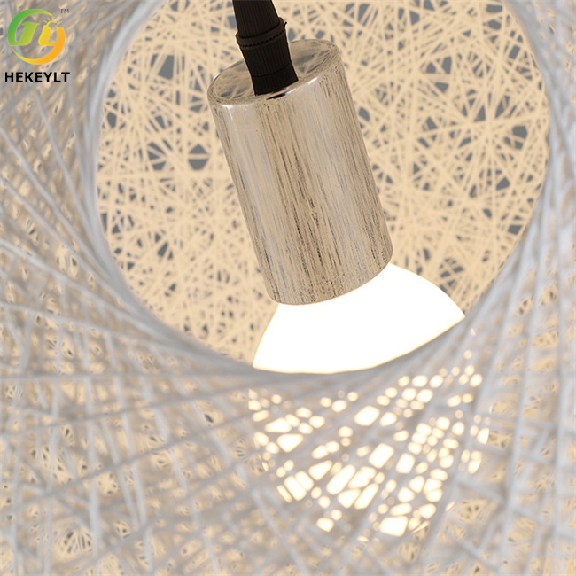 60 свет ватта E27 современный привесной с заплетенной веревочкой простой