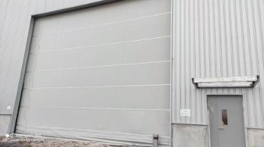 Portas de tecido de elevação vertical de alta velocidade para grandes aberturas de portas ISO 9001