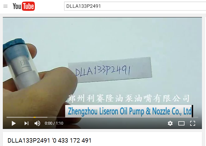 For BOS DLLA 133P2491 fuel pump nozzle , P style DLLA133 P 2491 spray gun nozzle 0 433 172 491 for injector 0 445 120 402