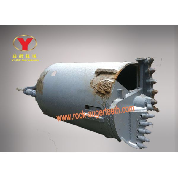 Hard Rock Auger Bit Replacement Teeth Rotary Drilling For Road Construction