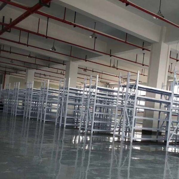 Estantes de acero sin tornillos con revestimiento en polvo personalizable Material metálico