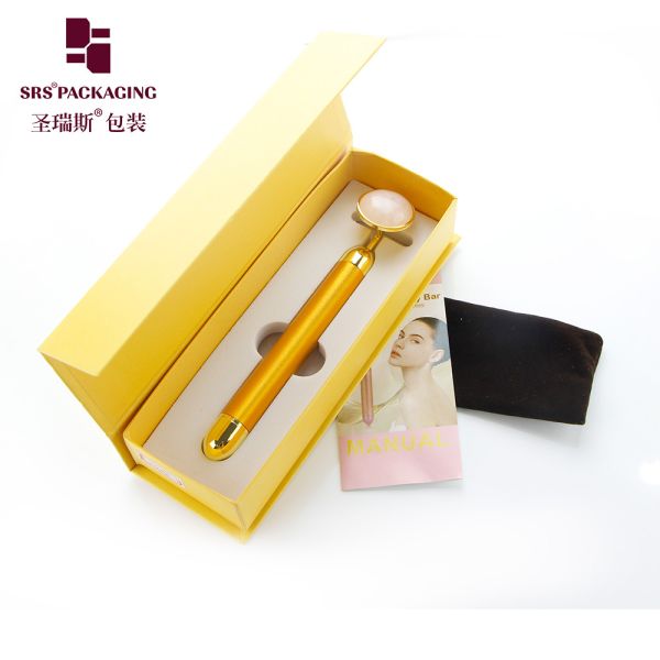high end vibration massager with jade ball massaging facial sculpting tool