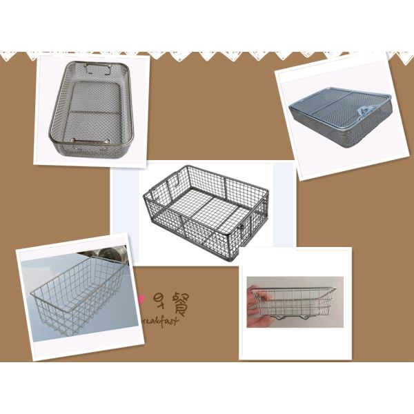 316 л корзина нержавеющей стали подносов стерилизации для ранга хирургических инструментов медицинской