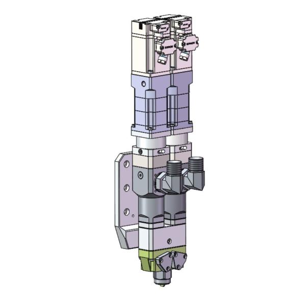 Volumetric Auger Valve Continuous Flow Dual Component Eccentric Screw Valve