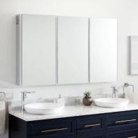 Salles de bains Douches Armoires miroirs éclairées Porte Diodes électroluminescentes intelligentes miroir