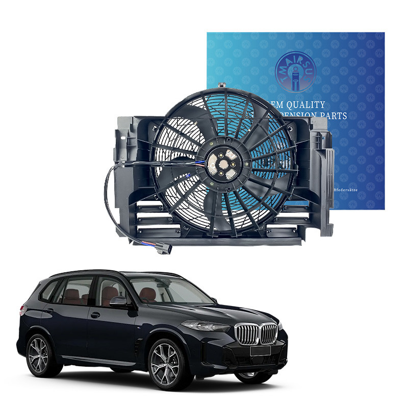 X5 E53 BMW Автомобильный электрический радиатор Авто охлаждающие вентиляторы с построенным весной