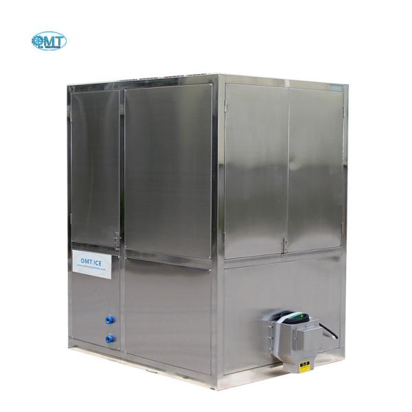 Commercial Ice Cube Maker Machine High Output Large Power Electric Control