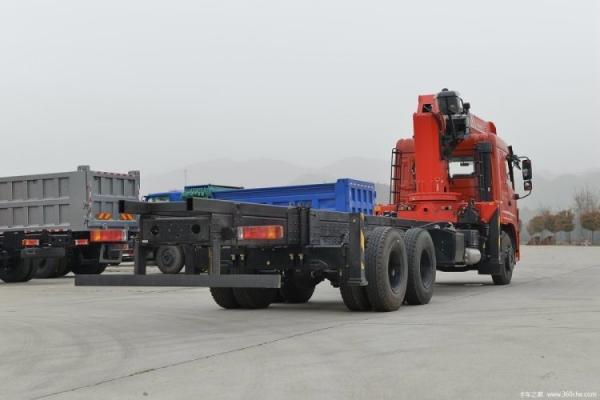 6X4 Truck Lifting Truck with 270 Horsepower and 8000kg Loading Capacity