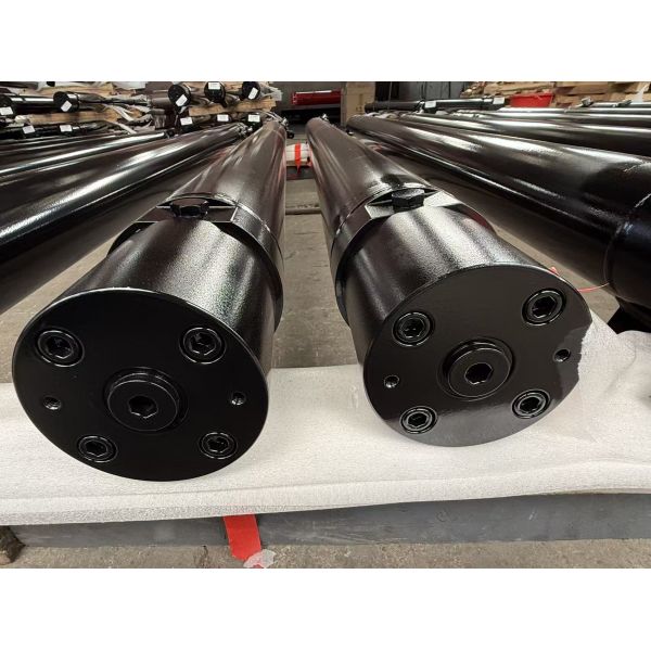 Hard Chrome Plated Steel Double Acting Telescoping Hydraulic Cylinders  ODM OEM