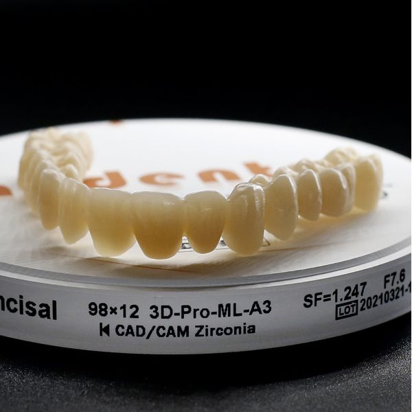 Customized Dental Zirconia Block 98mm And Precision For Dental Prosthetics