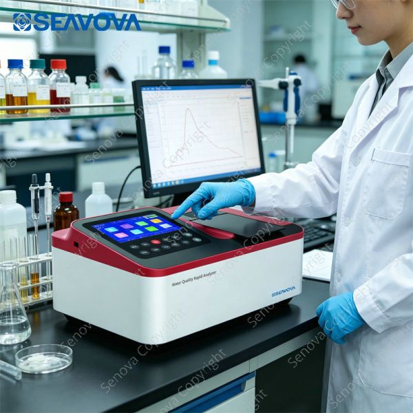 Single Beam Full Spectrum Water Quality Rapid Analyzer FA-600V with 2nm Bandwidth 320 to 1100mm Wavelength