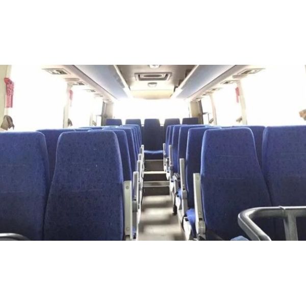 29 Seats Higer Used Luxury Buses , Coach Second Hand 132KW Manual Diesel