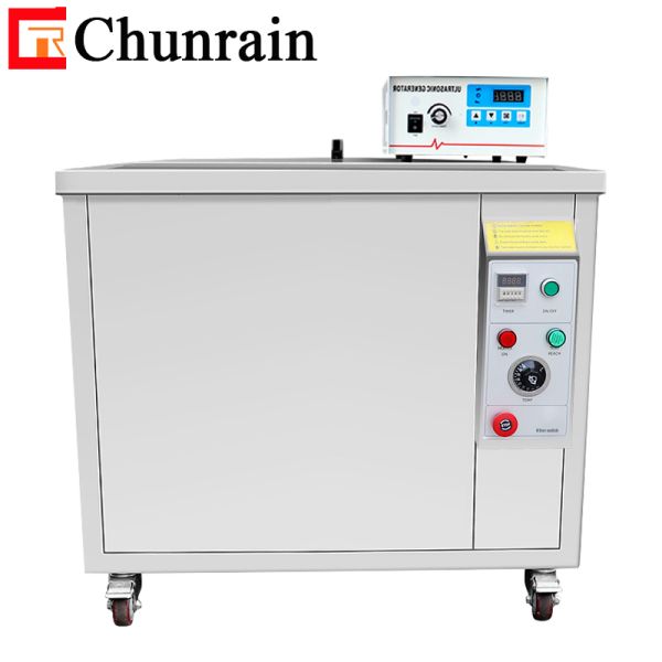 ChunRain 1800W 135L Stainless Steel Industrial Ultrasonic Cleaner Adjustable Timer/Heater CE Certified for Truck Engine