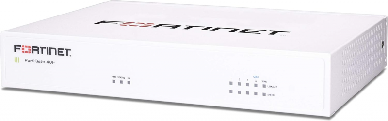 Fortinet Firewall Fortigate 5 X GE RJ45 Ports (including , 1 X WAN Port, 4 X Internal Ports) FG-40F