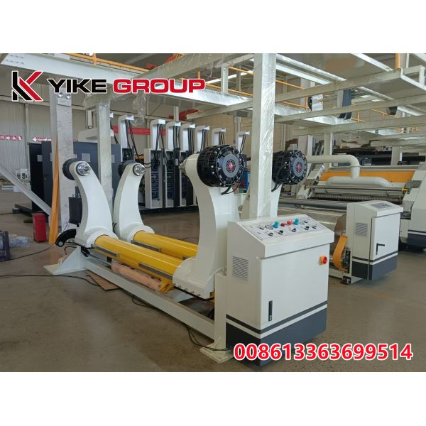 Hot Selling Heavy Type Carton Box Cardboard Shaftless Hydraulic Mill Roll Stand Machine