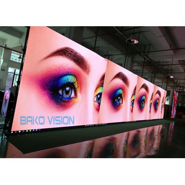 64x64 Dots Pixels 16 Bit Processing Indoor Rental Led Display For Stage Application