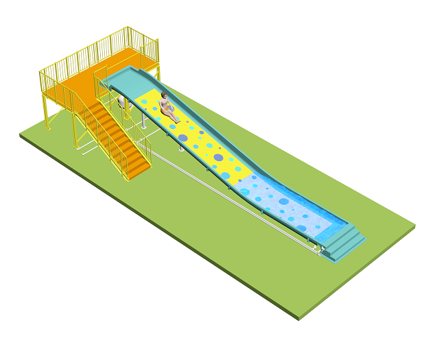Детские горки, широкие горки, водные горки для аквапарка