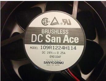 SANYO DENKY DC SAN ACE DC 24V 0.25A 109R1224H114 BRUSHLESS FUJI Frontier MINILAB