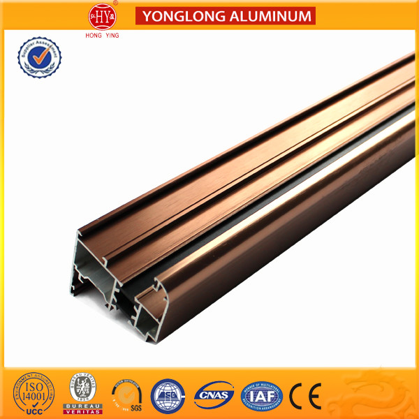 Great Film Performance Aluminum Heatsink Extrusion Profiles Highly Glossy And Matt