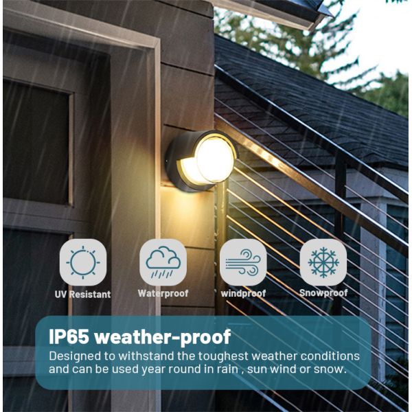 LED Square Indoor Wall Lamp IP65 8W/10W/15W 110/220V with Working Temperature -15-50C