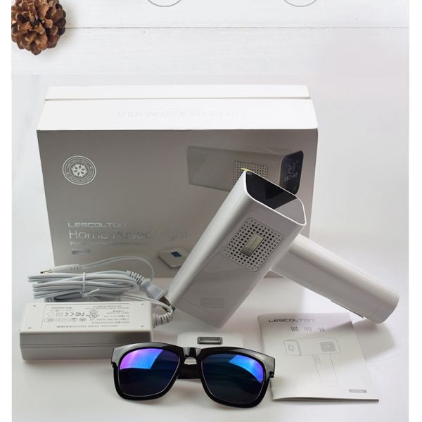 Lescolton Home Beauty Machine Ice Cool IPL Epilator Permanent Laser Hair Removal LCD Display