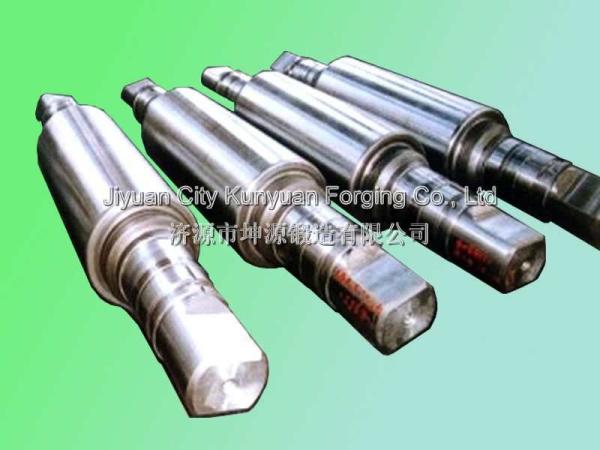 Cold Rolling Corrugated Iron Roller Work Roll Assembly For Steel Forging  Diameter 250 - 650mm
