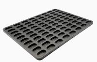 64 cavidades Jelly Bar Tray Snack não-aderente RK Bakeware