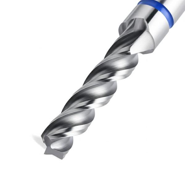200mm Extra Long Carbide End Mill for CNC, 2-6 Flutes